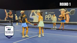 met a new girlie… did we click or collide? // 4.5 Women’s PPA Worlds 2025 // with Stacy Marie