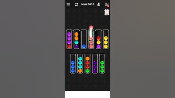 Ball Sort   Level 6518