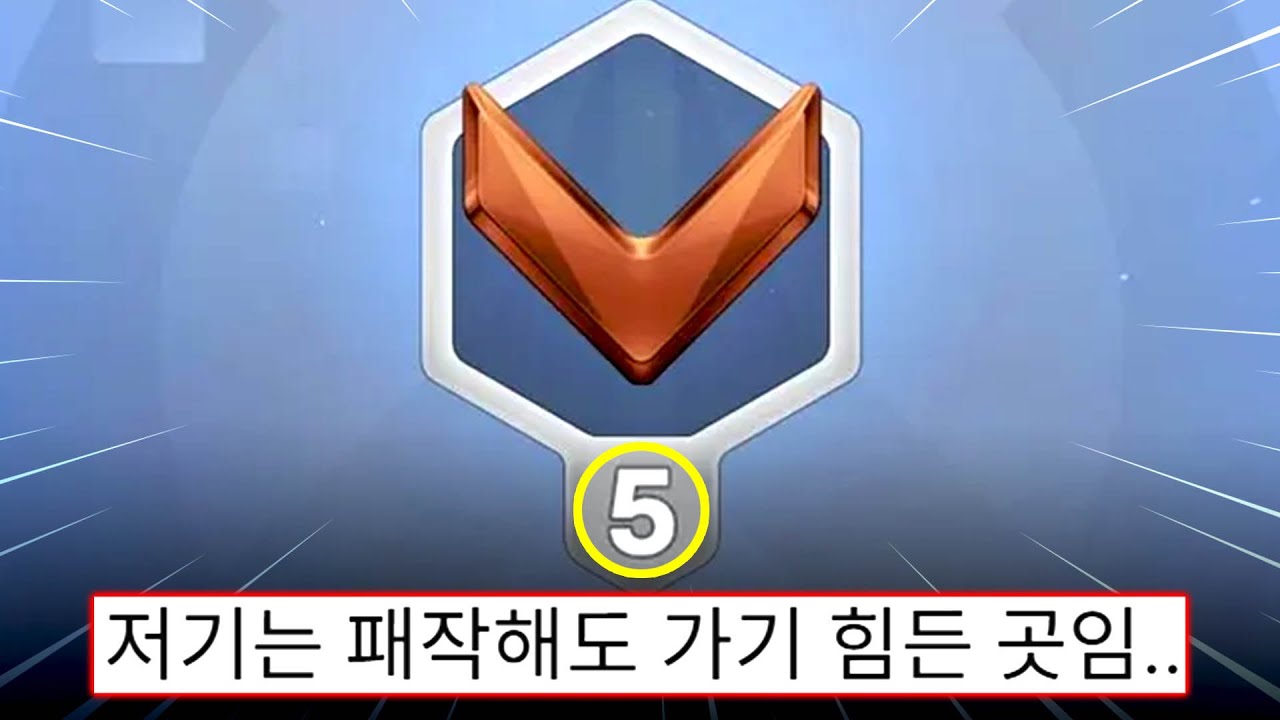최하위 0.01% '브론즈5'에서는 어떤 일이 일어나고 있을까?