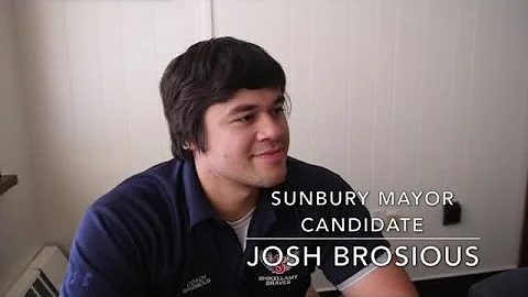 Josh Brosious Sunbury Mayor Candidate