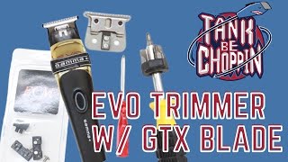 Gamma Evo Trimmer With Andis Gtx Blade Elite Clipper Mods