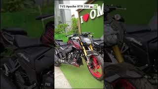 TVS Apache RTR OBDOB 🏍️✅☠️ #trending #tvs #tvs4v #200 🏍️✅☠️