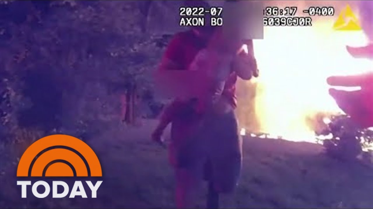 Indiana Man Hailed As Hero For Saving Children From Burning Home - YouTube