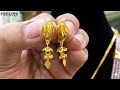 Gold earrings designs new fancy earrings designs light weight me psr gold