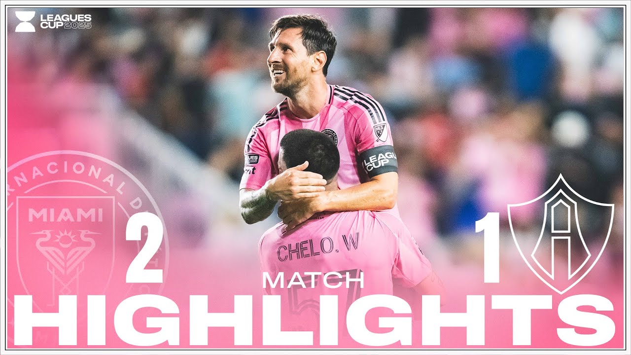 Video highlights for Inter Miami 2-1 Atlas