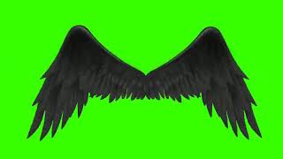 Green screen sayap malaikat