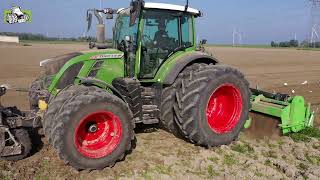 Fendt 516 met AVR ruggenfrees