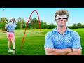 Can I Play Golf Blindfolded? | 9 Holes, 9 Challenges