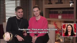 Cristian și Denisa, prima noapte în doi după logodnă