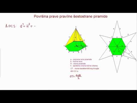 Video: Kako Pronaći Bočnu Površinu Piramide