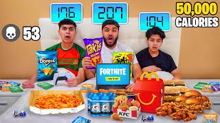 Who Can Gain The Most Weight While Playing Fortnite Wins V-Bucks!
