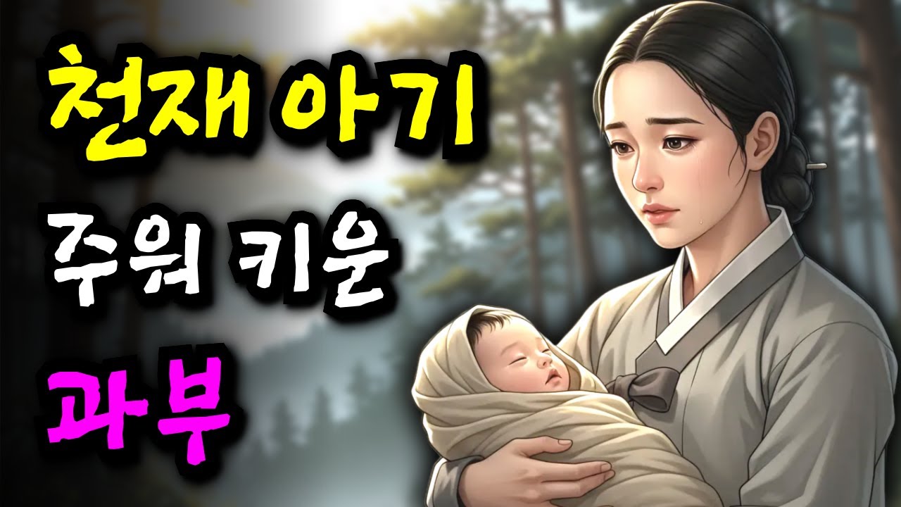 산에 버려진 천재 아기를 주워 키운 과부 그 아이의 상상하지 못한 정체는?!ㅣ야담 민단 전설 설화 옛날이야기 오디오북 조선시대이야기
