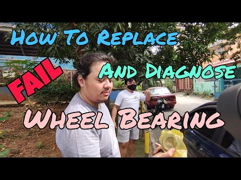 DIY Replacing Wheel Bearing Install and Diagnosis | Hyundai Accent | FAIL