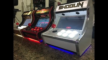 10” Mini Arcade Machines with Hyperspin 2