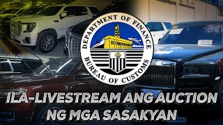 #BalitangA2Z | BOC, ILA-LIVESTREAM ANG AUCTION NG MGA LUXURY VEHICLE NG MAG-ASAWANG DISCAYA