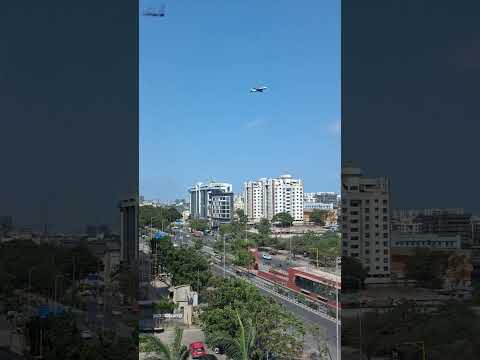 ✈️ Flight Landing at Surat Airport #shorts