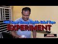 Experiment  mbe super strong double sided tape