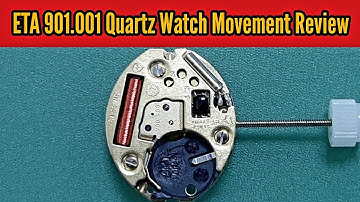 ETA 901.001 Swiss Quartz Watch Movement Unboxing Review | Watch Repair Channel