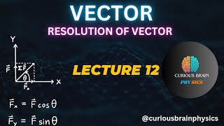 RESOLUTION OF VECTORS