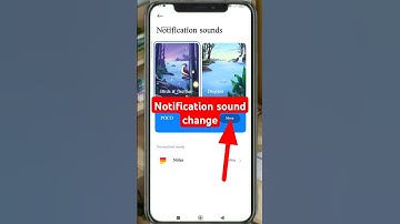 notification ka sound change Karen।।how to notification sound change#short #shorts #youtubeshorts