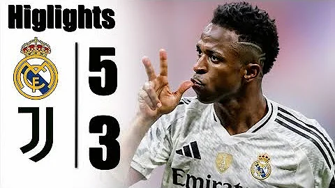 Real Madrid vs Juventus 5-3 - All Goals & Highlights - 2025