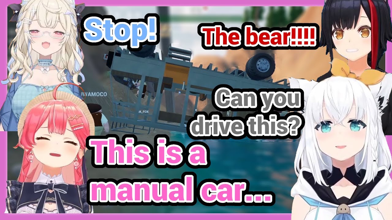 Miko Became The Guardian But Don't Let Her Drive The RV! With Fubuki Mio Fuwamoco!!!!