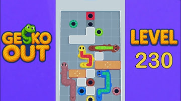 Gecko Out Level 230 Solution | Step by Step Walkthrough