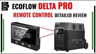 EcoFlow Delta Pro REMOTE CONTROL Detailed Review and Testing solar generator