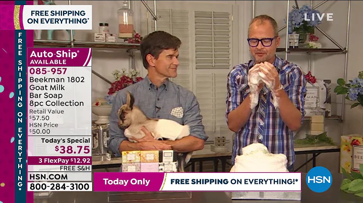 HSN | Beekman 1802 Bath & Body Celebration 07.12.2...