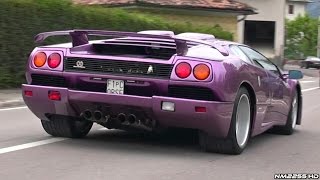 Insanely LOUD Lamborghini Diablo SE30 Special Edition with Straight Pipe Exhaust