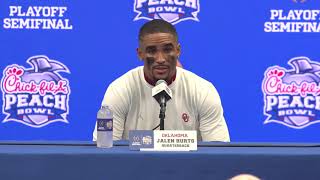 Jalen Hurts Gets Candid on Oklahoma Sooners Career & College Football Career