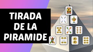 APRENDER TIRADAS DE CARTAS O BARAJAS ESPANOLAS TIRADA DE LA PIRAMIDE