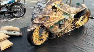 Golden bike #QATAR 5TH BATABIT Show