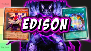 EDISON FORMAT TIER LIST - SPRING 2024