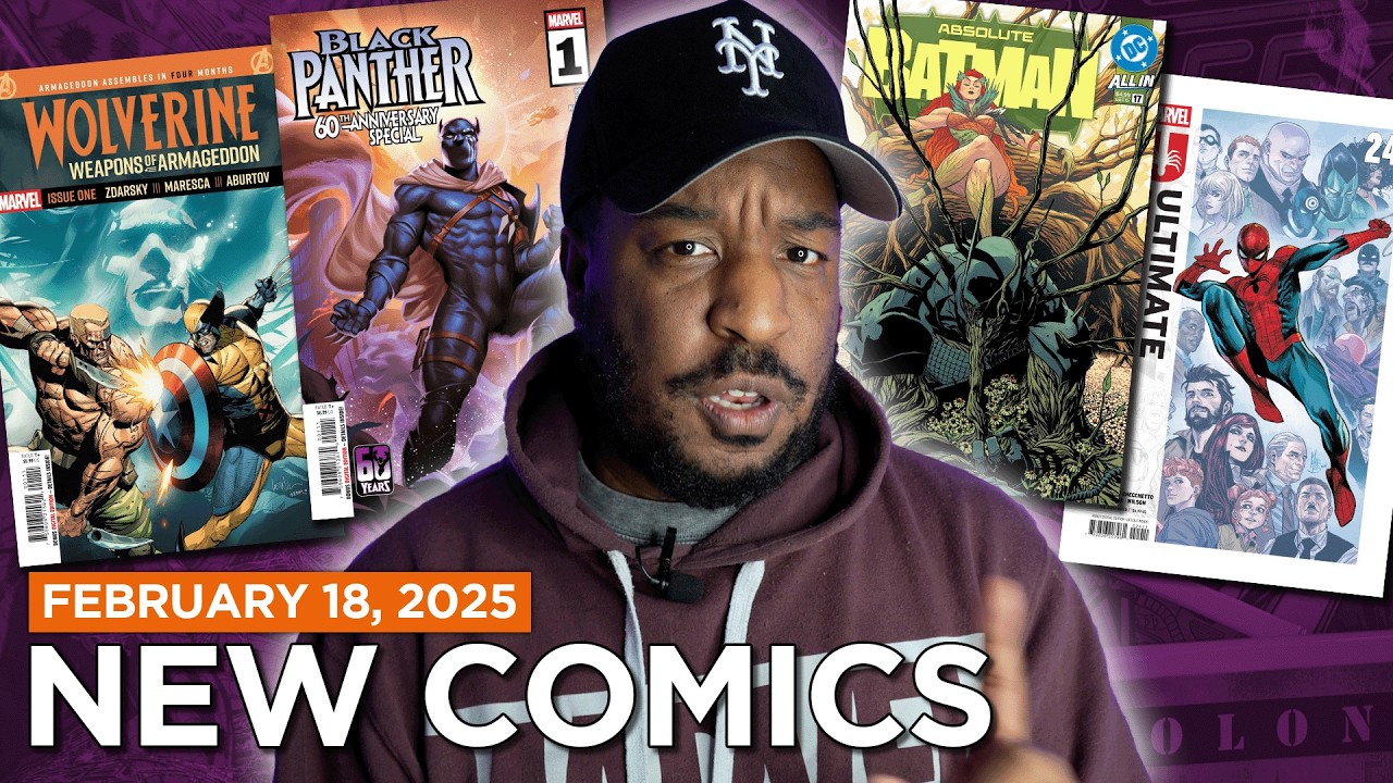НОВЫЙ КОМИКС, ВЫХОДЯЩИЙ 18.02.2026 | ABSOLUTE POISON IVY, BLACK PANTHER 60th ANNIVERSEY, MUPPETS ...
