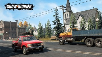 snowrunner playthrough (old bridge reconstruction)