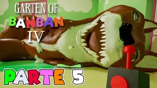 ¡ME ATACA UN GATO DINOSAURIO! | PARTE #5 | GARTEN OF BANBAN 4