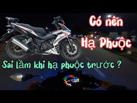 Video Có nên hạ phuộc Winner 150 Lý Do nên hạ phuộc | Phạm... - youtube
