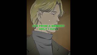 It's from a Memory Only i Have | Monster 2004 | Johan | dr .Tenma