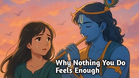 "Why nothing ever feels enough — Krishna’s wisdom on desire and fulfillment."