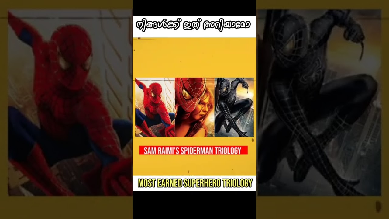 Did you know that most earned superhero movie trilogy ? 🤯