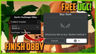 [?Limited UGC Item] Earth Challenge Obby Script Hack • Finish Obby [Instant UGC]