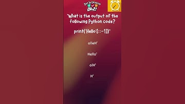 What is output of given python code? #shorts  #latest #quiz #python #coding
