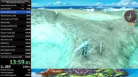 Xenoblade DE NG+ (Arts Inheritance) Speedrun - 2:59:34