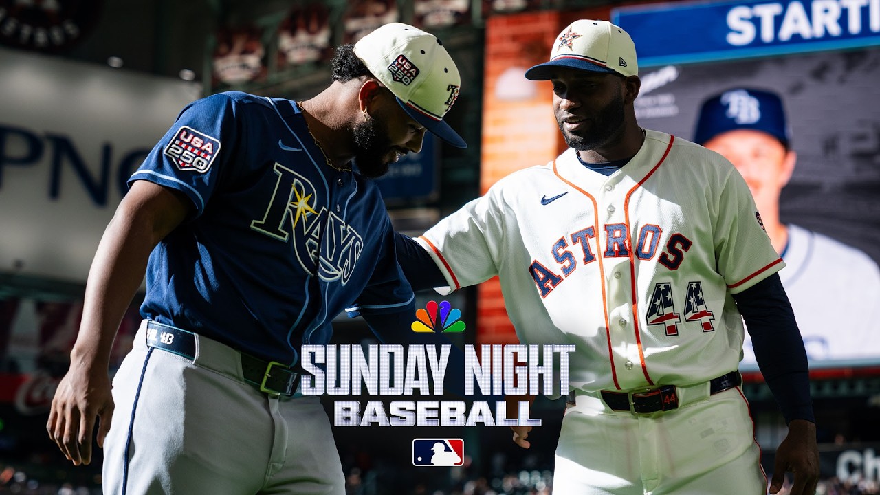 Could Junior Caminero hinder Yordan Alvarez's Triple Crown bid? | Sunday Night Baseball | MLB on NBC