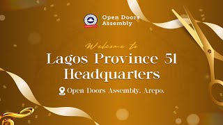 🔴 LIVE: YOUTH SUNDAY SERVICE | GO YE | RCCG OPEN DOORS ASSEMBLY LP51 HQ