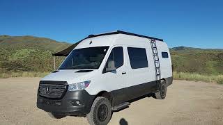 2022 Mercedes Benz Sprinter 170 4x4 Launch Van build.