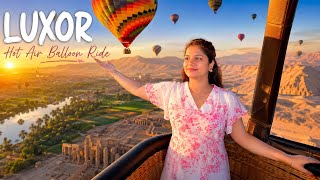  I Rode a Hot Air Balloon Over Luxor's Ancient Temples#travelmonogram#travel#travelvlog#luxor screenshot 5