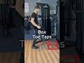 Box Toe Taps - Exercise Demonstration