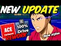 NEW CODES & ACE REWORK! UPDATE SHOWCASE | Basketball Zero